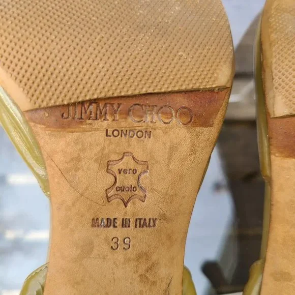 Jimmy Choo Slingback Peep Toe - Picture 10 of 11